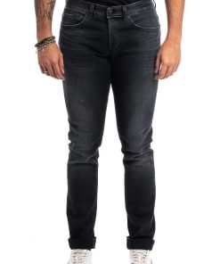 Uomini Giannini Jeans | Jeans Dondup Denim Nero (999)