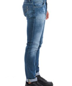 Uomini Giannini Jeans | Jeans Dondup Blu Denim Medio (800)