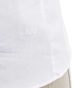 Donne Giannini Camicie | Camicia Fay Ncwa146565Sorm Bianco (B001)