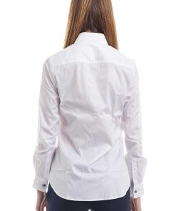 Donne Giannini Camicie | Camicia Xacus 45700 Nina 4104 Bianco (402)