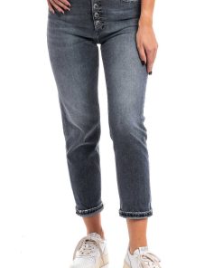 Donne Giannini Jeans | Jeans Dondup Denim Nero (999)