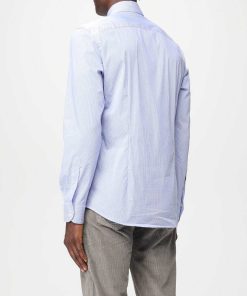 Uomini Giannini Camicie | Fay Camicia Blu (U006)