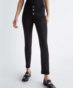 Donne Giannini Jeans | Liu°Jo Jeans Denim Nero (88000)