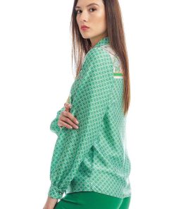 Donne Giannini Camicie | Maglia Liu°Jo Wa3512T8876 Verde (Q9359)