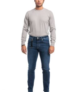 Uomini Giannini Jeans | Jeans Incotex Divisione Blu Blu Chiaro (002)