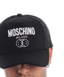 Uomini Giannini Cappelli | Moschino Cappello Z2A9210 8266 Nero (555)