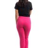 Donne Giannini Pantaloni Sportivi E Pantaloncini | Pantalone Felpa Liu°Jo Ta3145F0090 Fucsia (82143)