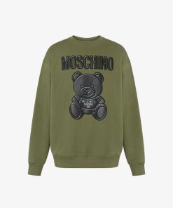 Uomini Giannini Felpe | Moschino Couture Felpa Verde (V1427)