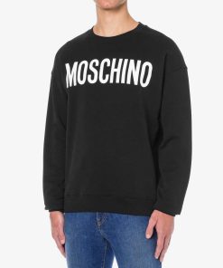 Uomini Giannini Felpe | Moschino Couture Felpa Nero (A1555)