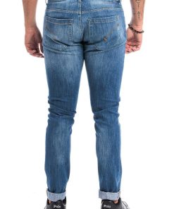 Uomini Giannini Jeans | Jeans Dondup Blu Denim Medio (800)