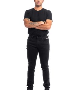 Uomini Giannini Jeans | Jeans Roy Rogers Denim Nero (998)