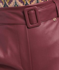 Donne Giannini Pantaloni | Mironce' Pantalone Bordeaux