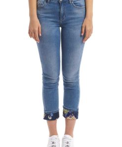 Donne Giannini Jeans | Liu°Jo Jeans Ua3054D4448 Denim Blu Medio (78420)