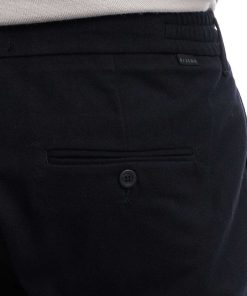 Uomini Giannini Pantaloni | Pantalone Costruzione 0/Zero.Jersey Blu Marina