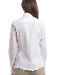 Donne Giannini Camicie | Camicia Fay Ncwa146565Sorm Bianco (B001)