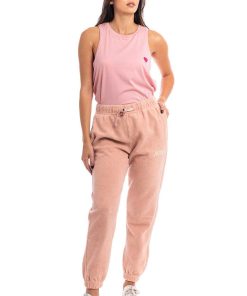 Donne Giannini Pantaloni Sportivi E Pantaloncini | Autry Panta Felpa Rosa Antico (497N)