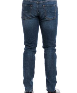 Uomini Giannini Jeans | Jeans Da Costruzione 0/Zero Denim Blu Medio (Ssw15819)