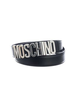 Uomini Giannini Cinghie | Moschino Cintura A8012 8001 Nero (6555)