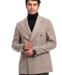 Uomini Giannini Capispallav | Sartoria Latorre Giacca Beige (400)