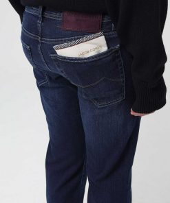 Uomini Giannini Jeans | Jeans Jacob Cohen Denim Blu Scuro (559D)