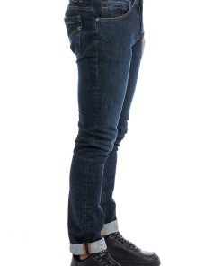 Uomini Giannini Jeans | Jeans Dondup Denim Blu Scuro (800)