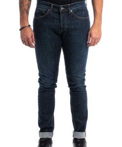 Uomini Giannini Jeans | Jeans Dondup Denim Blu Scuro (800)