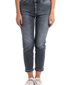 Donne Giannini Jeans | Jeans Dondup Denim Nero (999)