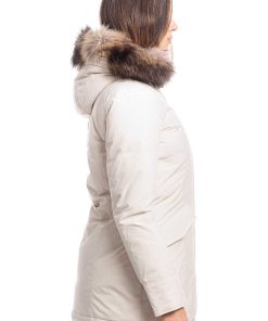 Donne Giannini Capispalla | Woolrich Giubbotto Bianco (8473)