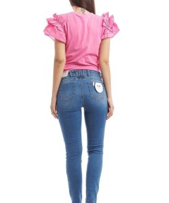 Donne Giannini Jeans | Liu°Jo Jeans Ua3059Ds004 Denim Blu Medio (78417)