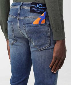 Uomini Giannini Jeans | Jeans Jacob Cohen Denim Blu Medio (601D)