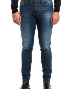 Uomini Giannini Jeans | Pt05Jeans Denim Blu Scuro (Mm11)