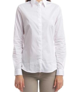 Donne Giannini Camicie | Camicia Fay Ncwa146565Sorm Bianco (B001)