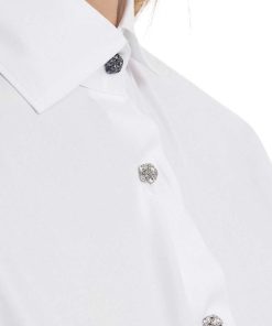 Donne Giannini Camicie | Camicia Xacus 45700 Nina 4104 Bianco (402)