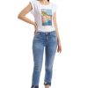 Donne Giannini Jeans | Liu°Jo Jeans Ua3054D4448 Denim Blu Medio (78420)