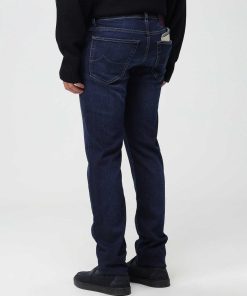 Uomini Giannini Jeans | Jeans Jacob Cohen Denim Blu Scuro (559D)