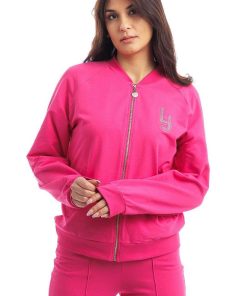 Donne Giannini Felpe | Felpa Liu°Jo Ta3143F0090 Fucsia (82143)