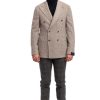 Uomini Giannini Capispallav | Sartoria Latorre Giacca Beige (400)