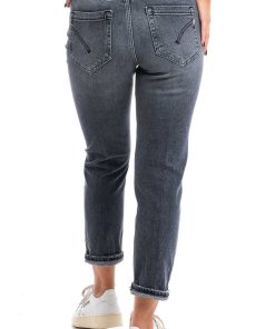 Donne Giannini Jeans | Jeans Dondup Denim Nero (999)