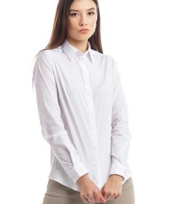 Donne Giannini Camicie | Camicia Fay Ncwa146565Sorm Bianco (B001)