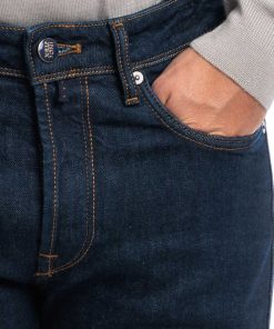 Uomini Giannini Jeans | Jeans Incotex Divisione Blu Denim Blu (001)